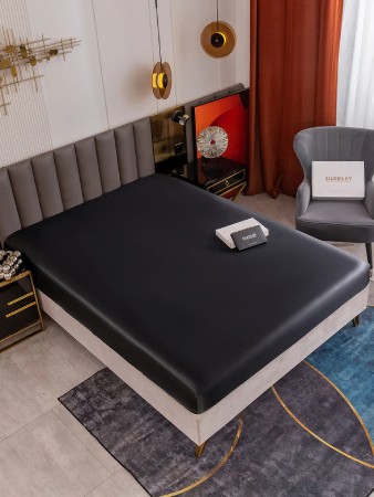 SILKSILKY 19Momme Mulberry Silk Seamless Fitted Sheet