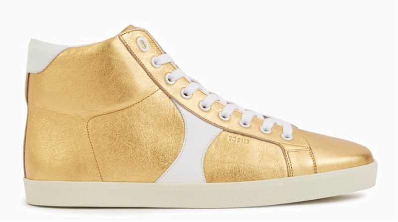 Celine Triomphe Gold High-Top