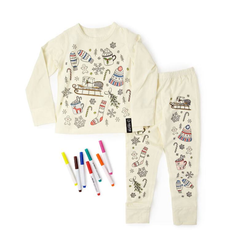 Colour-In Pajamas