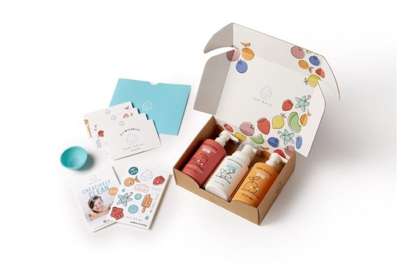 Dabble & Dollop Bath Bubbles Mixing Kit