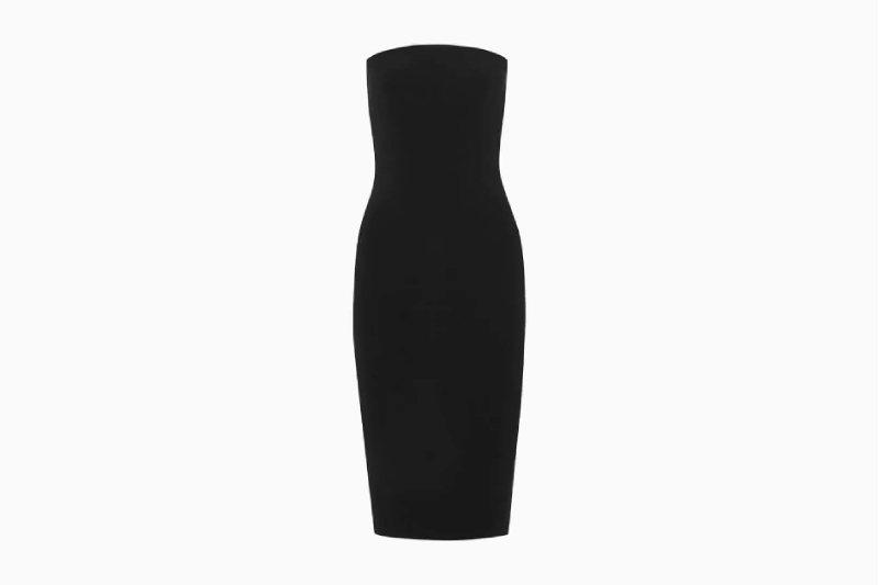 Norma Kamali black dress