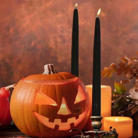 Colonial Candle Black Handipt Taper