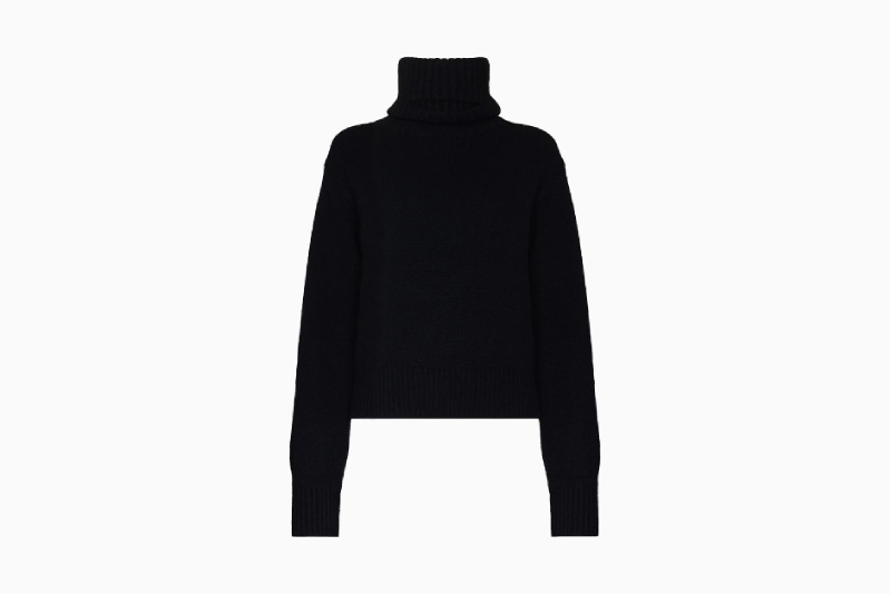 Extreme Cashmere roll neck sweater