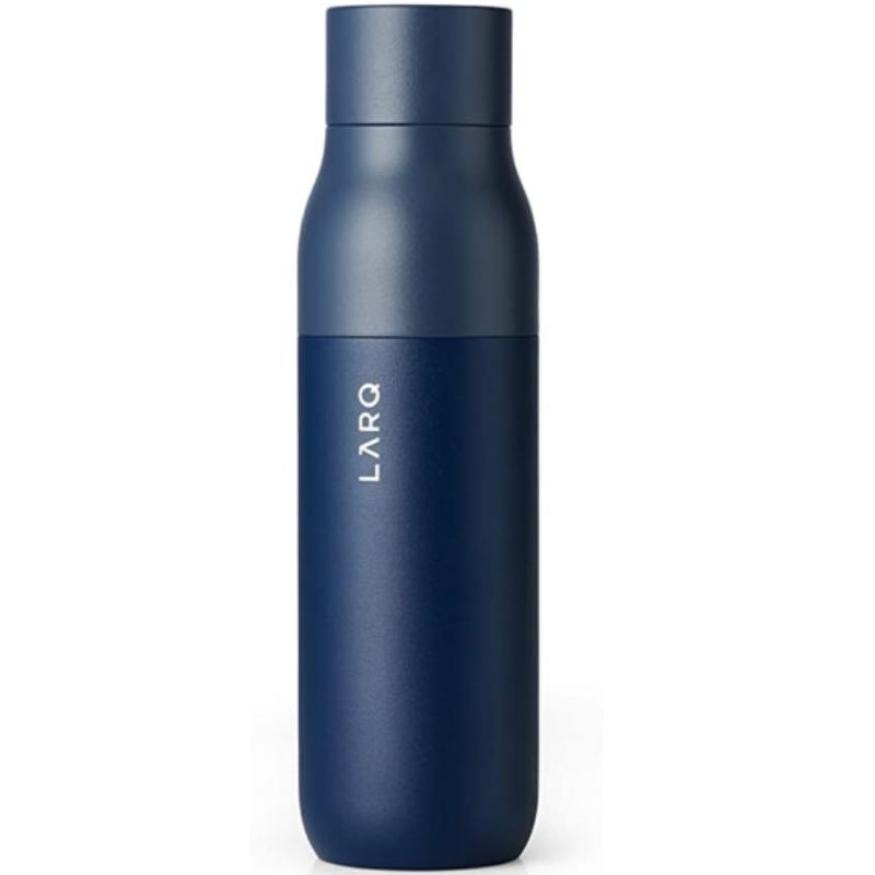 Self-cleaning LARQ water purifying bottle