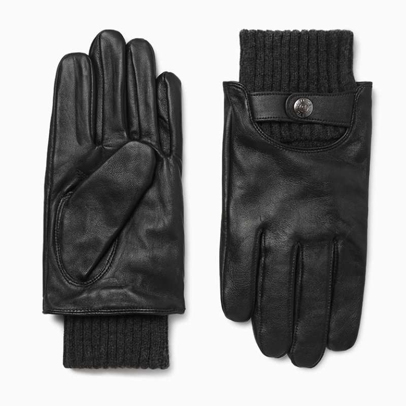 Touchscreen Leather Gloves