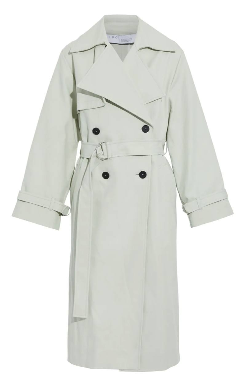 Benoit Belted Cotton-Twill Trench Coat