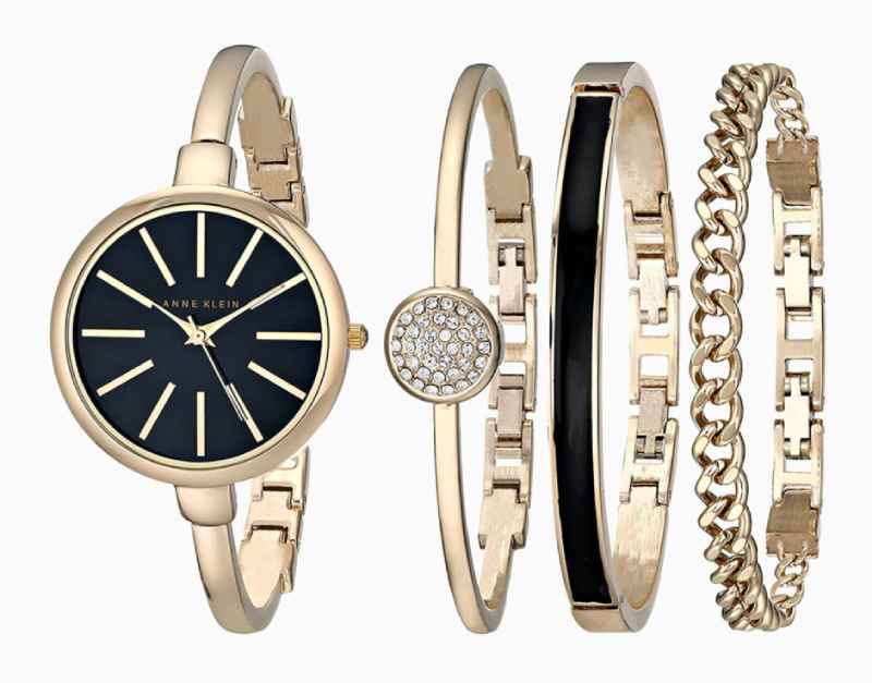 Anne Klein: bracelet watch set