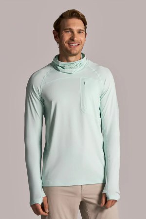 Coolibar Men's Long Sleeve Fishing T-Shirt