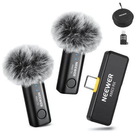 NEEWER KM23 Wireless Lavalier Microphone Kit