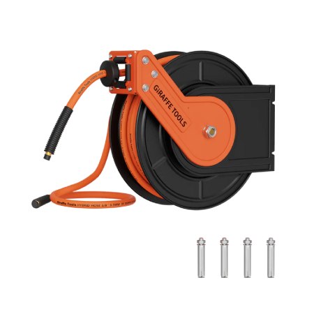 Giraffe Tools Retractable Air Hose Reel