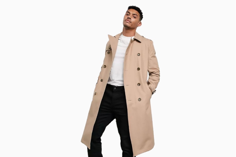 Asos Longline Trench Coat 