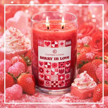 Colonial Candle Triple-Layer Romance Candle